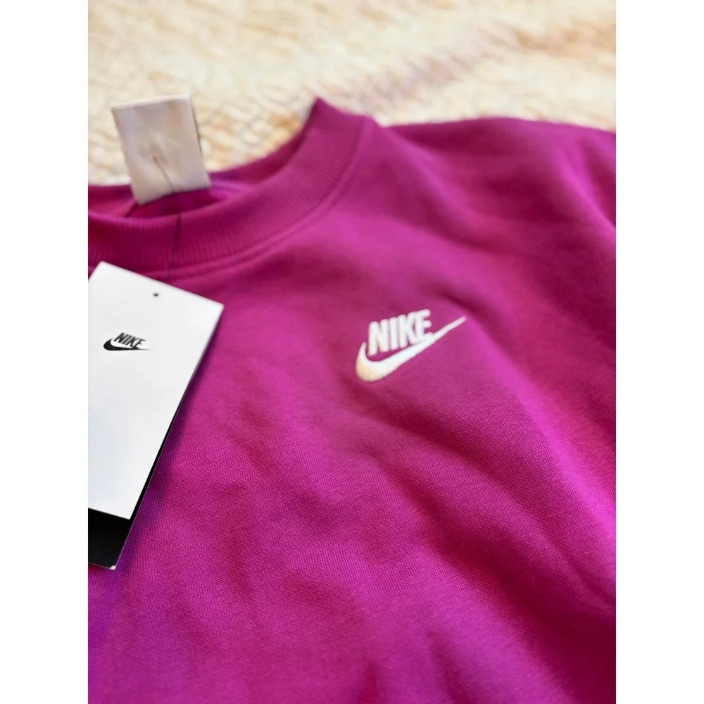 Nike‎ Girls Purple Crewneck Sweatshirt Size XS